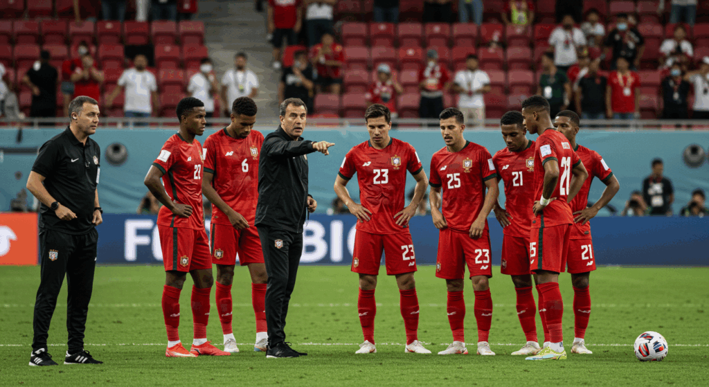 Đội tuyển Ba Lan trong trận đấu vòng loại World Cup 2026 với Litva"